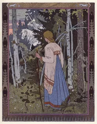 Illustration pour Vassilisa la Belle
