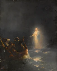 Jésus marche sur les eaux