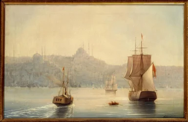 Constantinople, port