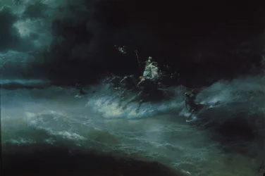 Le voyage de Poséidon sur la mer, 1894