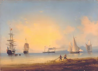 Frégates russes et françaises