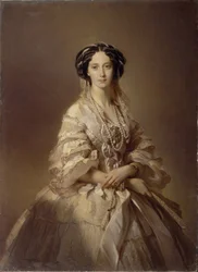 Portrait de Maria Alexandrovna 1824-1880, impératrice de Russie