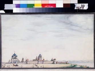 Vue de Rostov, Kremlin