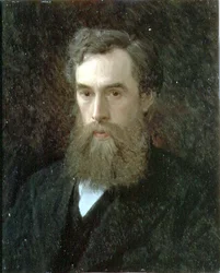 Portrait de Pavel Mikhaïlovitch Tretiakov (1832-98) 1876