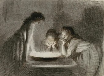 Divination de la veille de Noël, 1870s