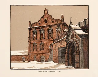 Palais du prince Oleg à Riazan, 1925