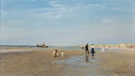 À la plage
