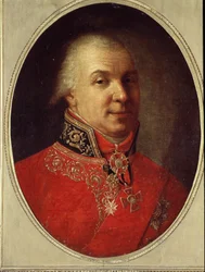 Portrait du poete Gavrill R. Derzhavin