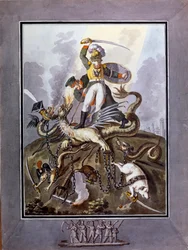 1812 : allégorie de la défaite de l
