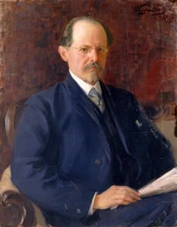 Portrait de Sergey Ivanovich Senkov, 1908