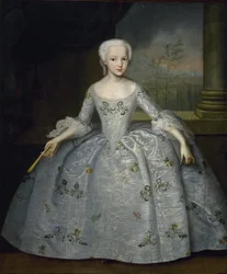 Portrait de Sarah Eleanore von Fermor, vers 1750