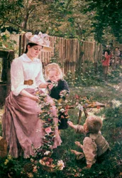 Été, vers 1889-1890