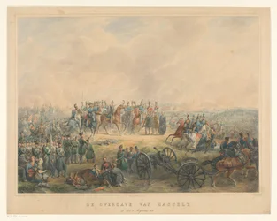 Reddition de Hasselt le 8 août 1831