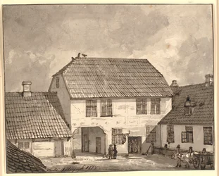 Intérieur de cour à Sorø