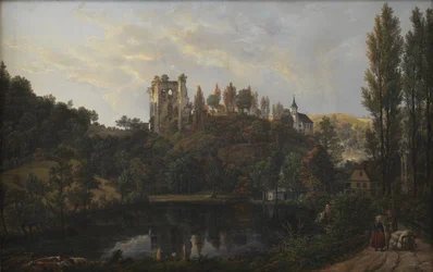 La ruine du château à Tharandt
