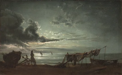 Le golfe de Naples. Clair de lune