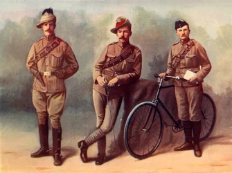 Cavalier de la lumière sud-africaine, cavalier de Brabant, fusilier volontaire du duc d