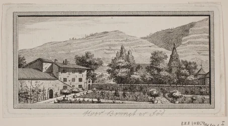 Jardin et maison de campagne de Bonnets à Thonex