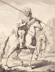 Un Arabe à cheval