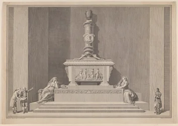 Monument funéraire de Frederik V dans la cathédrale de Roskilde