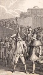 Illustration pour "Le Temple de la Chance" de Johannes Ewald