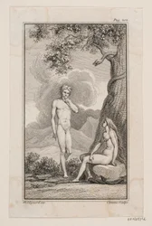 Illustration pour "Adam et Ève" de Johannes Ewald IV