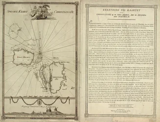 Carte de Christiansø avec texte