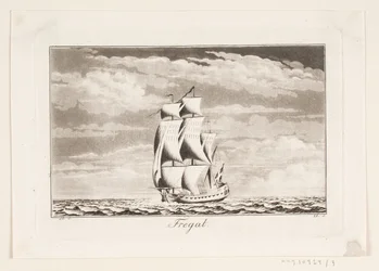 Suite de navires. Frégate