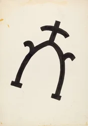 Marque de bétail, vers 1936