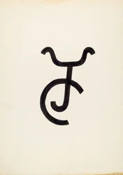 Marque de bétail, vers 1936