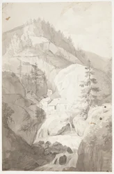 Une cascade à St. Pierre d