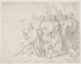 Knud le Grand au bord de la plage