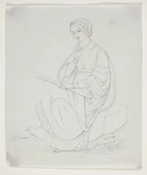 Étude pour "Les trois Nornes"