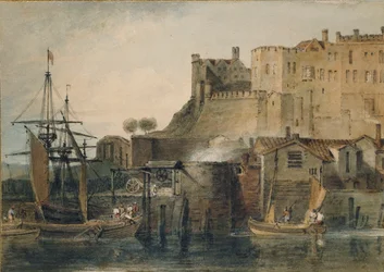 Château de Chester, vers 1805