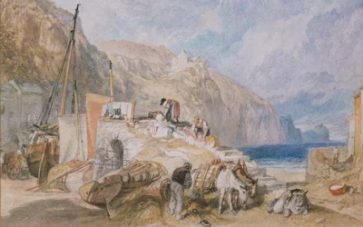 Combe Martin, Devonshire, vers 1824
