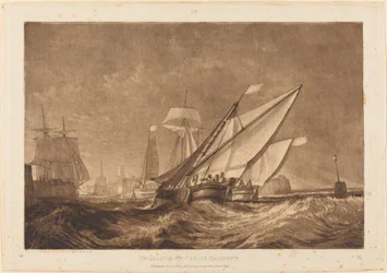 Entrée du port de Calais