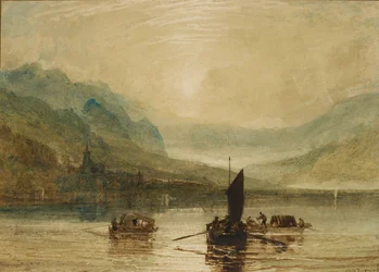 Lac de Brienz, clair de lune