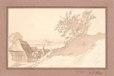 Le château de Gottorf vu de Tahrdorff