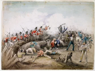 Émeute de la palissade Eureka, Ballarat, Australie, 1854