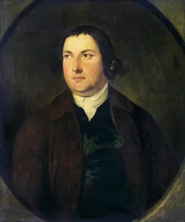Portrait de Charles Churchill : poète et satiriste anglais