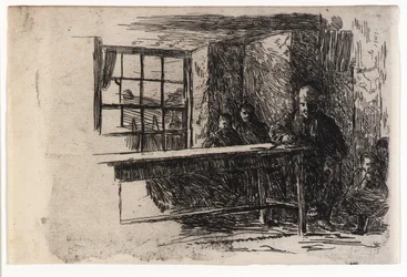 Hutte de pêcheur--Intérieur--Île de Man