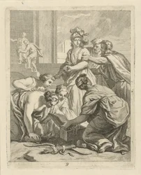 Achille et les filles de Lycomède (Scènes de la vie d