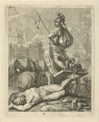 Achille avec le corps d