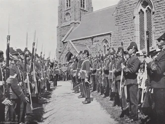 Jour de Tynwald, saluant le gouverneur