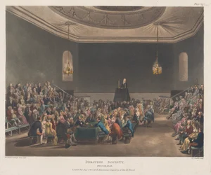 Société de débat, Piccadilly, 1er août 1808