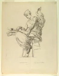 Le Code Morse, étude pour "L