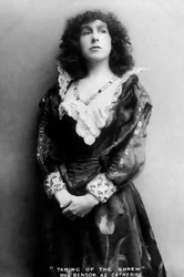 Gertude Constance Cockburn, actrice anglaise, début du XXe siècle.