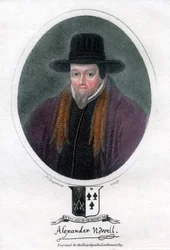 Alexander Nowell, ecclésiastique et théologien anglais, 1819