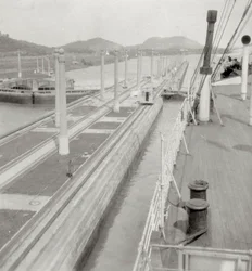SS Orbita, Canal de Panama, Panama, 20e siècle