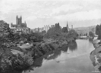 Bain, vers 1896